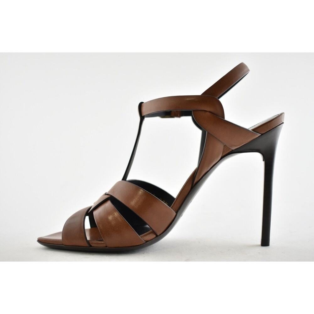 Saint Laurent Brown Heels - Picture 8 of 12